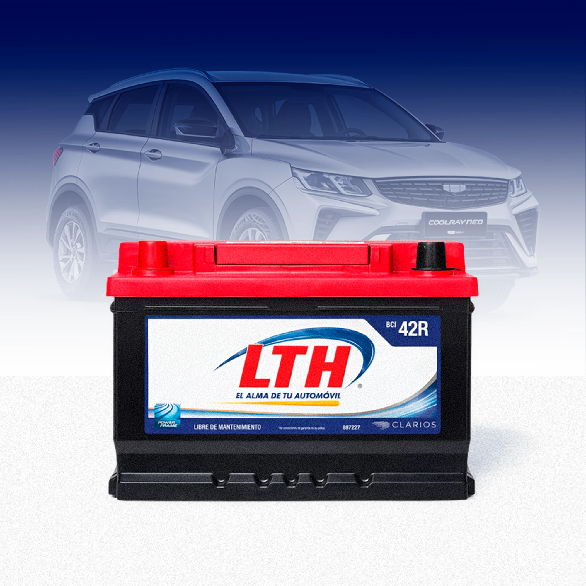 Batería LTH - 42/N50 Perfil Bajo